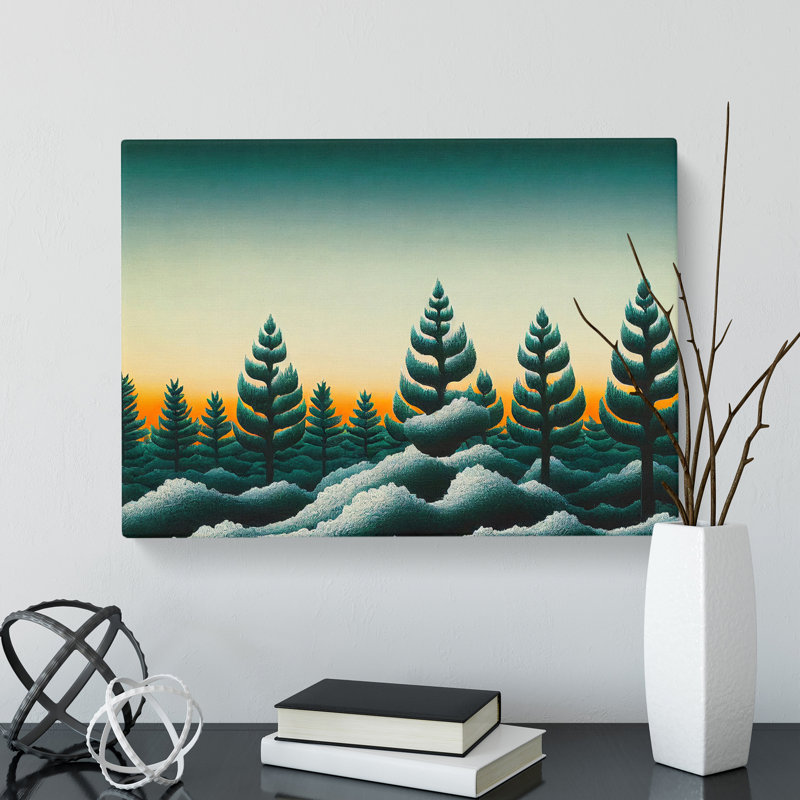 Evocative Forest - Wrapped Canvas