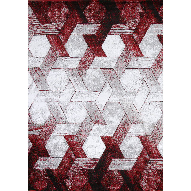 Tapis oriental moderne transitionnel Trellis 7 x 10, Rectangle 2 pi 7 po x 9 pi 10 po