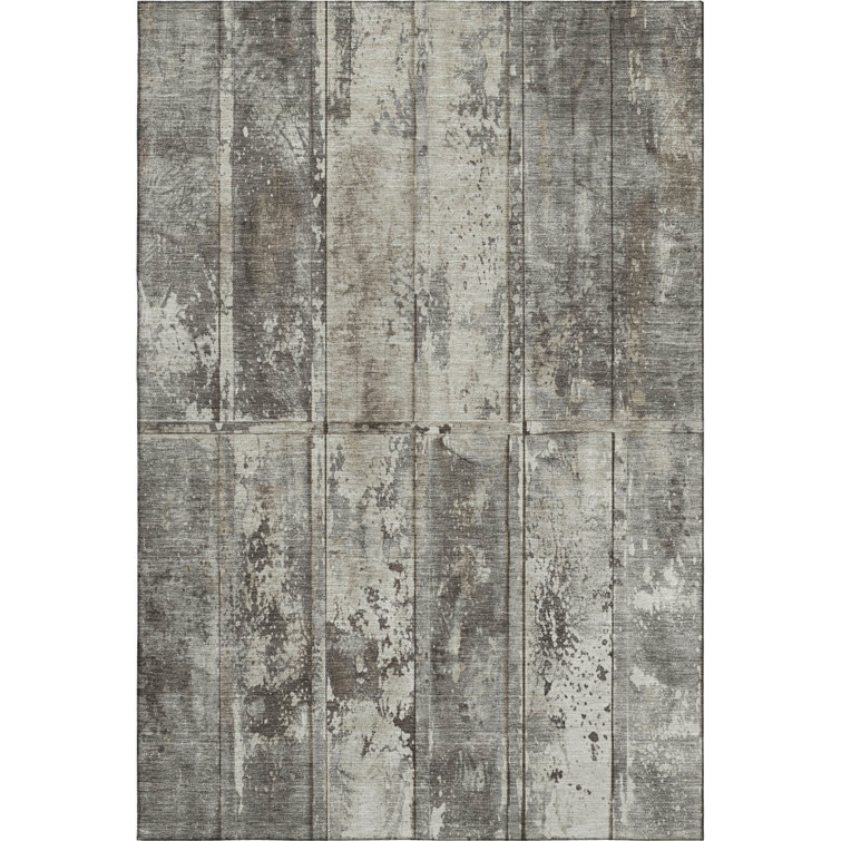 Premium Machine Washable Varroville AMF1715 Stripes Rug