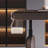 Smoky-colored wood electric height-adjus table-603522374