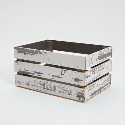 Caisse en bois massif
