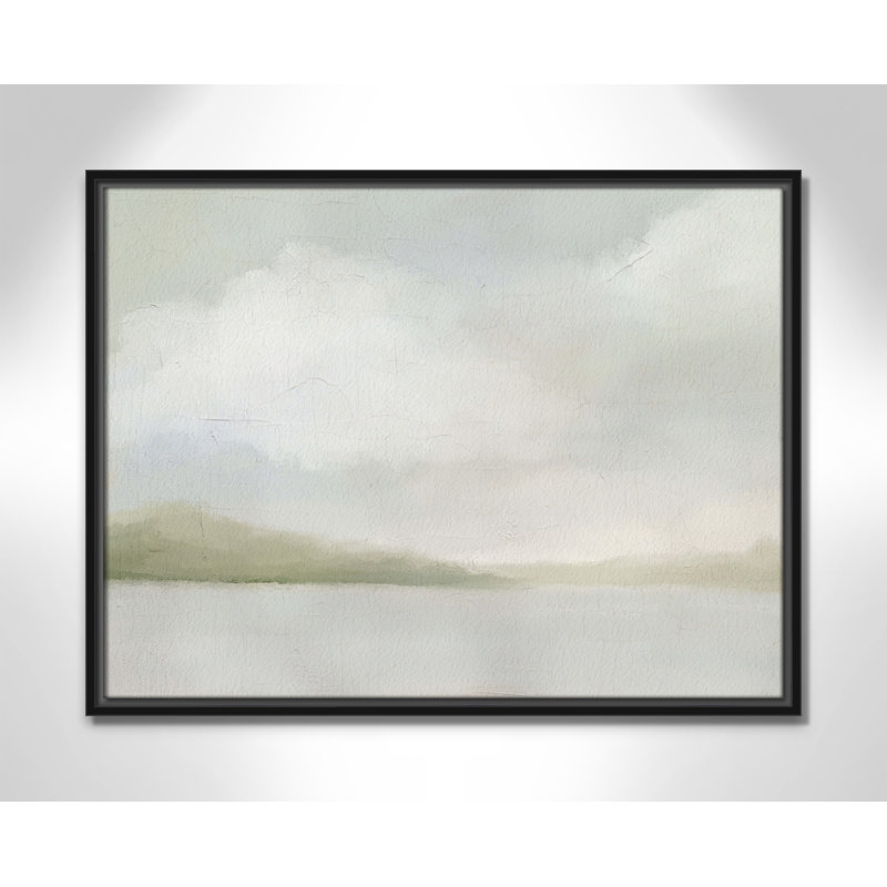 Queensland " A Tranquil Morning ", 19.5" H x 25.5" W, Black