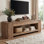 63" Solid Wood TV Stand For Tvs Up To 75 Inch