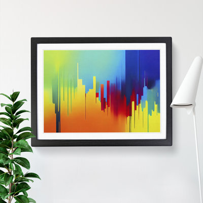 XH1022-6180X Modern Skyline Abstract Art Vol.5 - Single Picture Frame Print