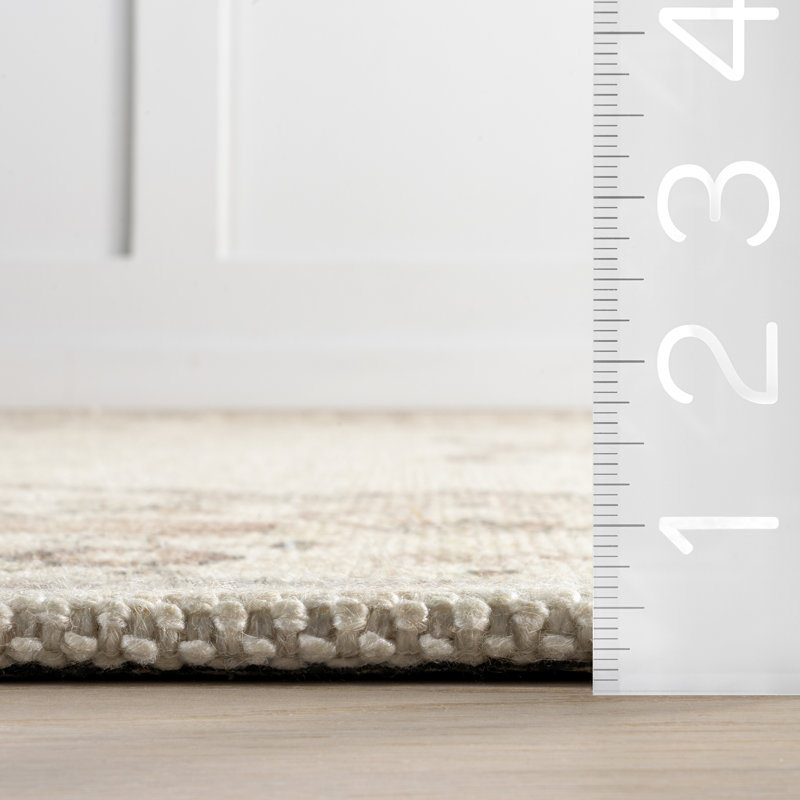  Tapis en laine et coton Princesa, Tapis de couloir 2 pi 8 po x 8 pi
