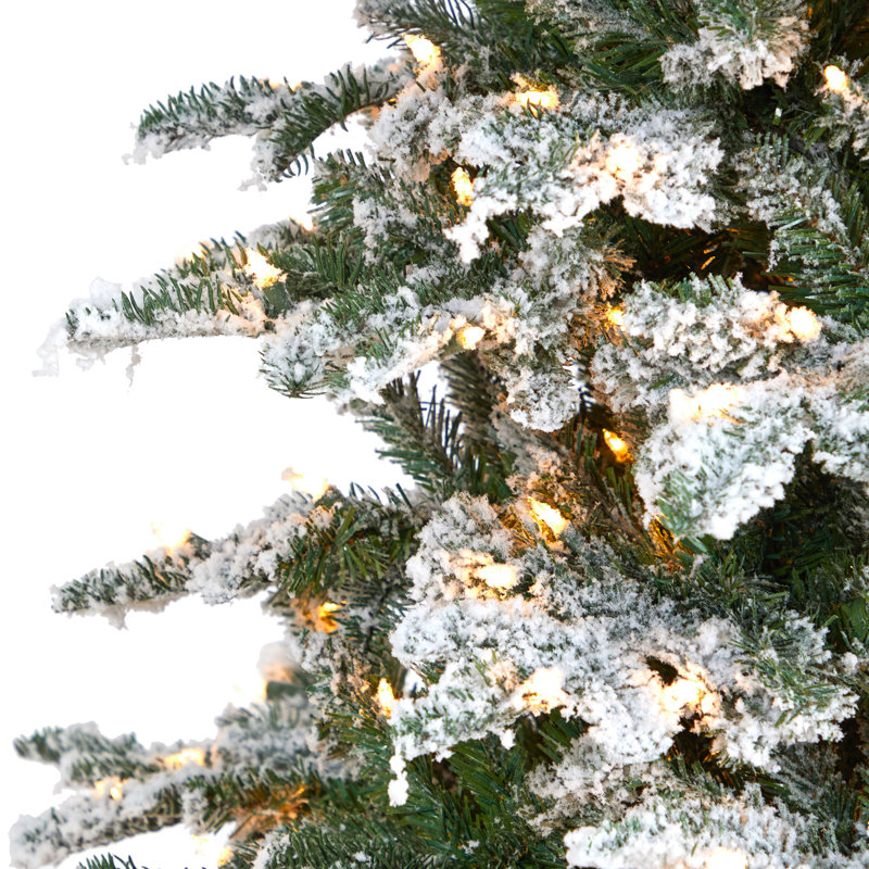 Lighted Artificial Christmas Tree, 5' H
