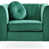 Velours vert est en rupture de stock