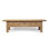 63 Inches Wide Coffee Table with Three Drawers Weathered Natural