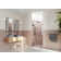Stellar 44.5 in. W x 78 in. H Fully Frameless 3 Panel Inline Glass Hinged Shower Enclosure