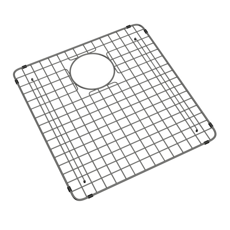 Forze Wire Sink Grid For RSS1718, RSS3518 And RSS3118 Kitchen Sinks, Black Stainless Steel
