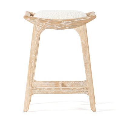 Tabouret de comptoir en chêne massif Porter