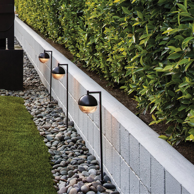 Hinkley Revolve LED Path Light, Black