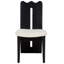Chaise rembourrée en bois massif Kieran-610533848