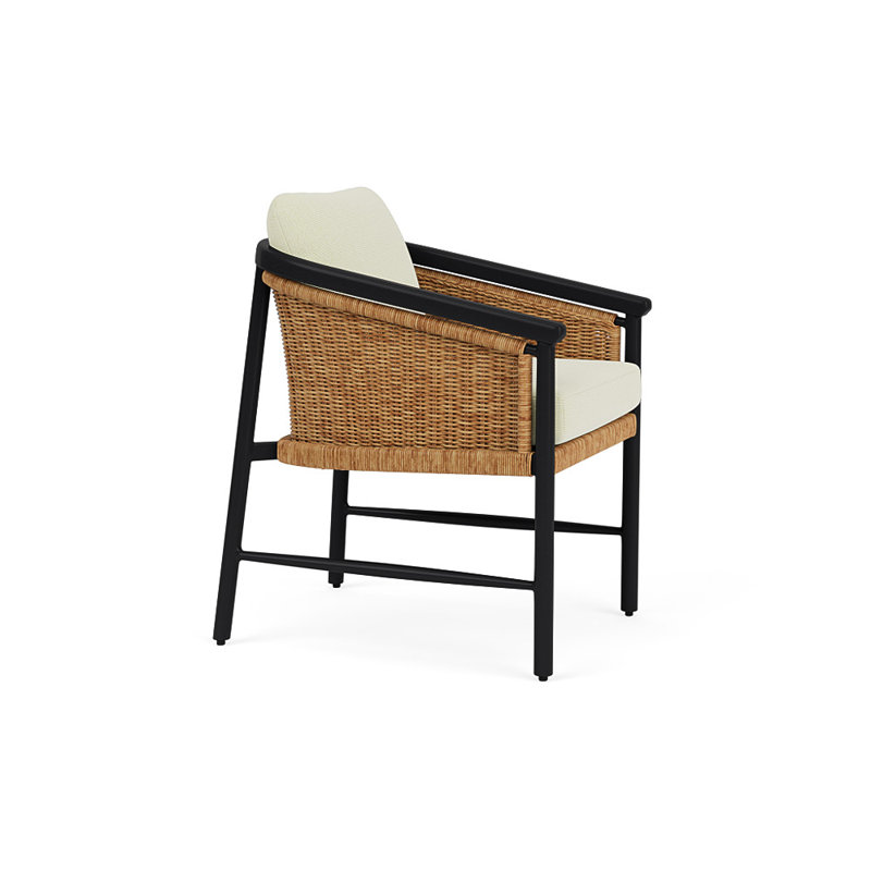 Galloway Outdoor Dining Armchair, Bamboo Bay Meadow