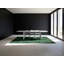 Tapis vert moelleux et moelleux à motif abstrait moderne et contemporain Faye St Patties - reliure vert sauge-871129718