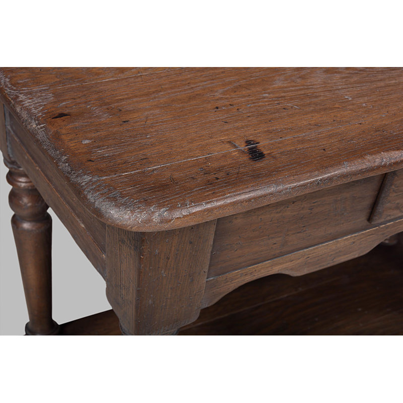 Dinan 78.7'' Solid Wood Console Table