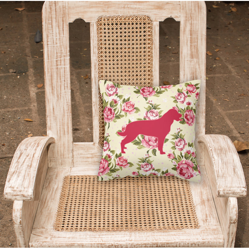  Coussin 14 "Labrador Shabby Elegance