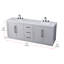 Meuble-lavabo double 84 po-1215318884