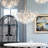 6 - Light Dimmable Sphere Chandelier-829749675