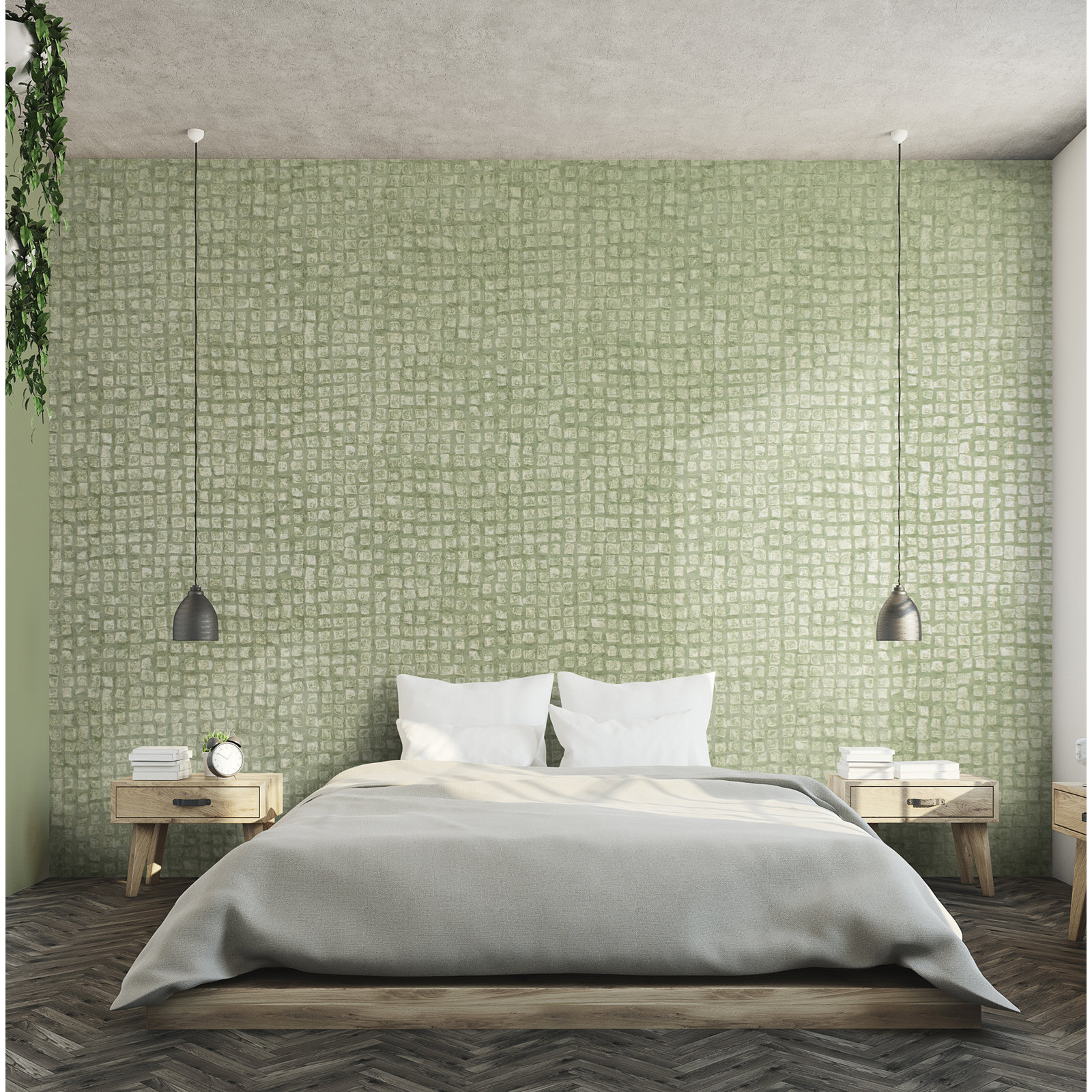 Urban Classics Wallpaper Roll, Green