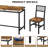 Sardor 4 - Person Four Leg Base Dining Set