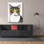 Art mural sur toile Trinx «Bespectacled Pet 3» par Melissa Averinos-700718864