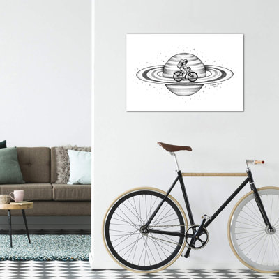 «Space Ride I» par Enkel Dika - impression d'art graphique