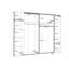 Celes 4 Door Wardrobe