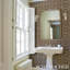 Beveled Frame Grass Cloth Wallpaper Roll