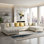 Canapé modulaire en velours Premium