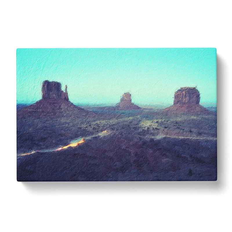 Oljato-Monument Valley - Wrapped Canvas, 40cm H x 60cm W x 3cm D