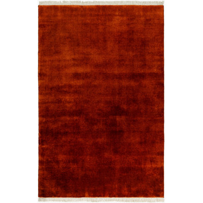 Clio Hand-Woven Gray Wool Rug