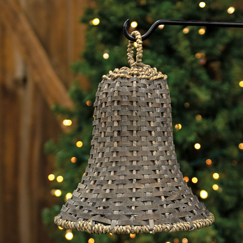 Graywash Basketweave Bell