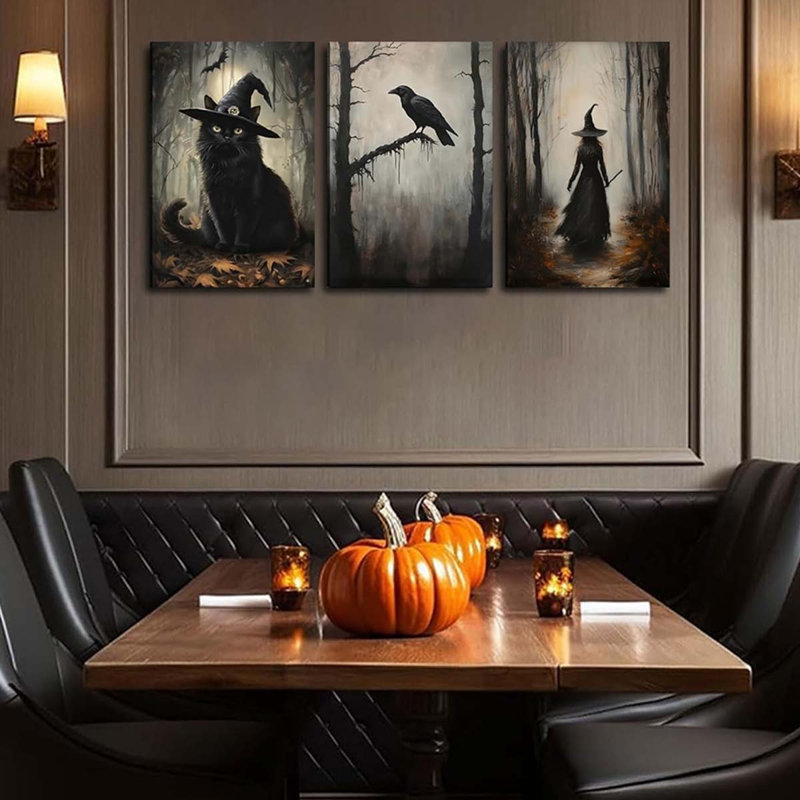 3 Piece Wrapped Canvas Print, 40cm H  x 30cm W