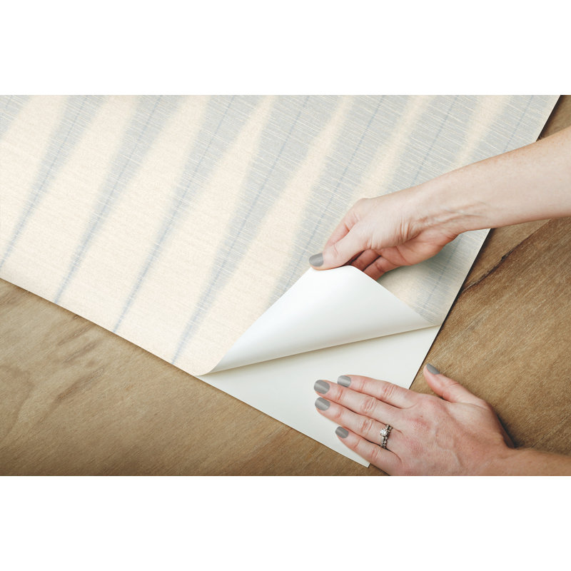 Papier peint auto-adhésif Magnolia Home, Bleu