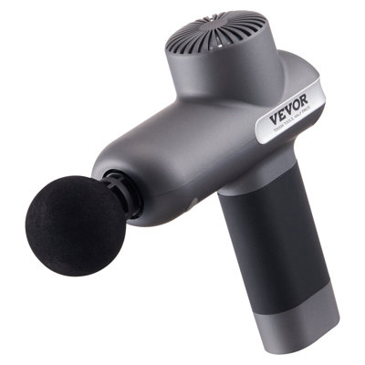 Mini Massage Gun, Percussion Muscle Massage Gun for Athletes - with 5 Speed Levels & 6 Massage Heads, 7.4V 2500mAh Batteries, Handheld Small Massage Gun for Pain Relief, Muscle Relaxation