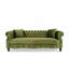 Mitchellville 3 Seater Velvet Scroll Arms Sofa-1583013219