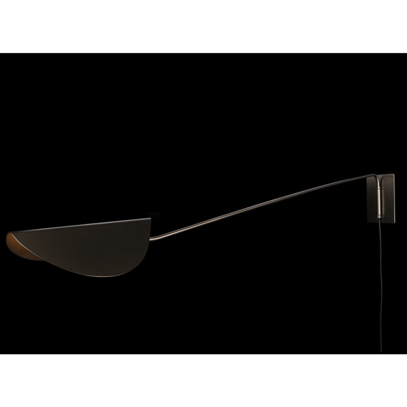 Plume 1 - Light Swing Arm, 8.3" H x 5.9" W x 63" D