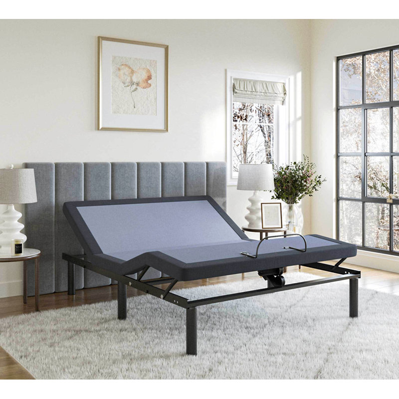 Très grande base de lit réglable avec réglage de la gamme complète