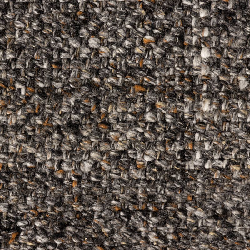 Nomad Outdoor Area Rug, Ruttan Cobblestone, Rectangle 8' x 10', Slate
