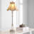 Rehm Glass and Resin Standard Table Lamp