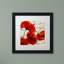 «Coquelicots Rouge I» par Jadaya, impression encadrée-20093545-20093547-118194351
