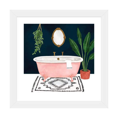 «Boho Bath II» par Victoria Borges - impression d'art graphique