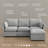 Stedman Modular 3-Seater Reversible Chaise Sectional, Living Room Furniture-124238959
