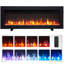 FLAMEKO Dilton 3-in-1 Electric Fireplace with Logs & Crystals, 9 Colour Flame Effect, Media Wall Compatible, 1.8kW Heater-1271878429