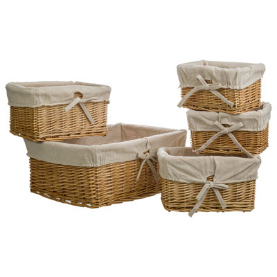 17 Stories Wicker Decorative Basket