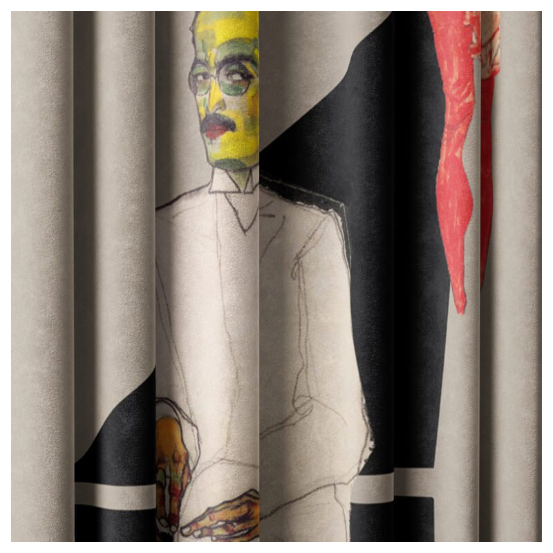 Velvet Blackout Curtain Panel Pair, 148cm Width x 350cm Drop