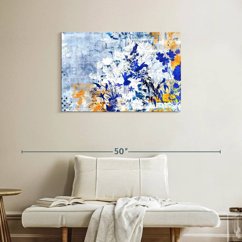 Brampt Excited Light, 24" H x 36" W