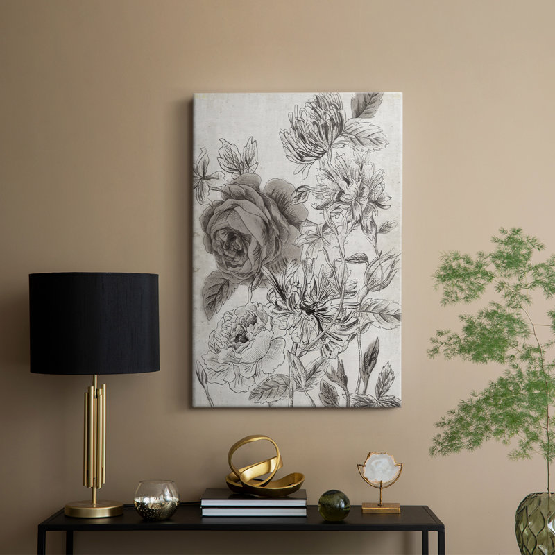 Potpourri Impression I -Custom Wrapped Gallery Cavas, 48" H x 32" W