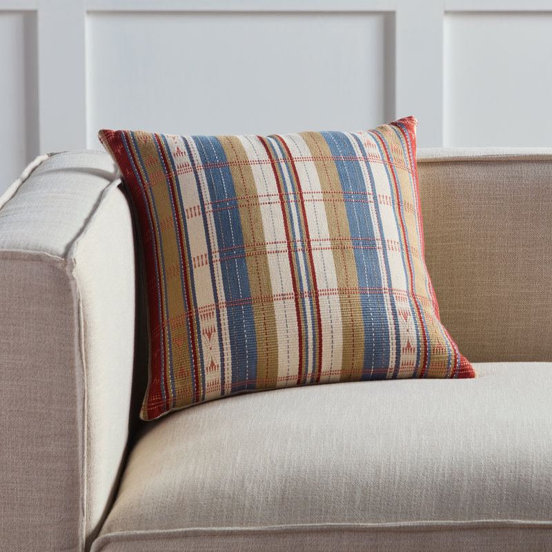 Sereia Striped Cotton Throw Pillow, Pillow Cover Only - No Insert